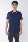 Relaxed Fit Polo Shirt With Tipping