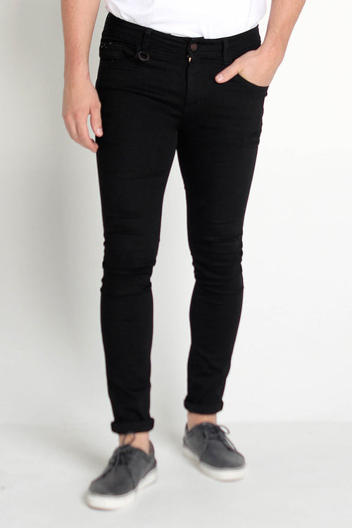 Super Skinny Fit 5-Pocket Jeans With Zipper Fly