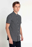 Poplin Shirt With All-Over Print