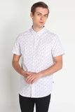 Poplin Shirt With All-Over Print