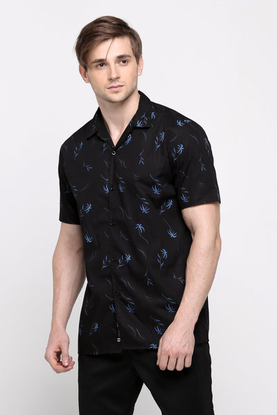 Resort Shirt With All-Over Print