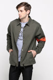 Twill Coach Jacket With Armband