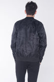 Printed Bomber Jacket With Pocket Detail