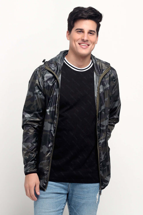 Windbreaker With All-Over Print