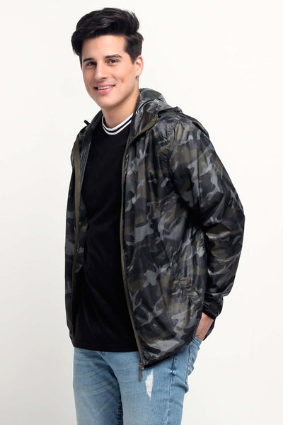 Windbreaker With All-Over Print