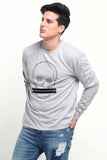 Relaxed Fit Pullover With Print & Embroidery