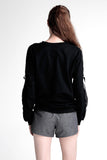 Pullover With Patch Detail