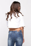 Boxy Tee With Embroidery