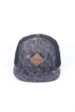 Suede Trucker Cap With Patch