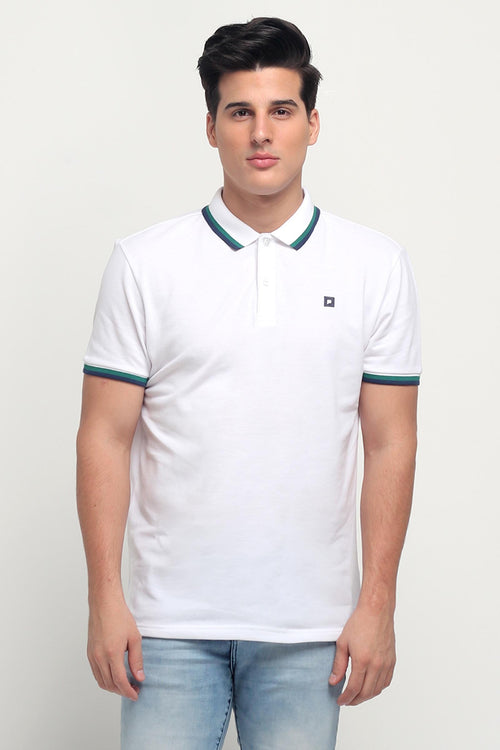 Polo Shirt With Tipping
