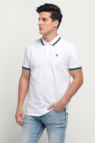 Polo Shirt With Tipping