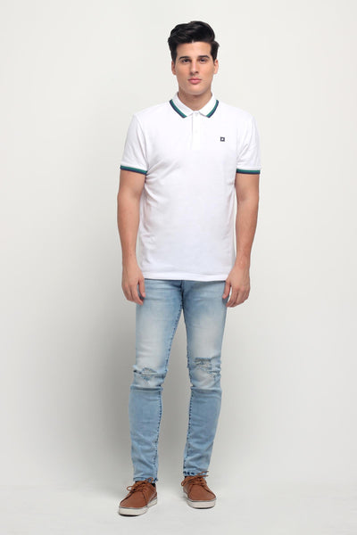 Polo Shirt With Tipping