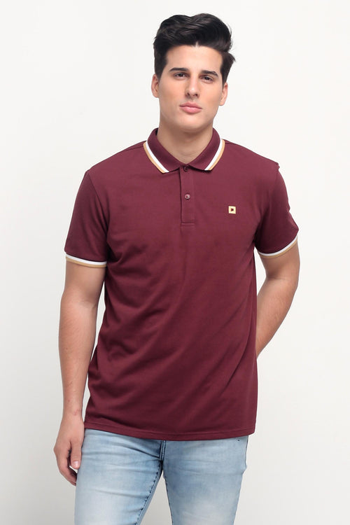 Polo Shirt With Tipping