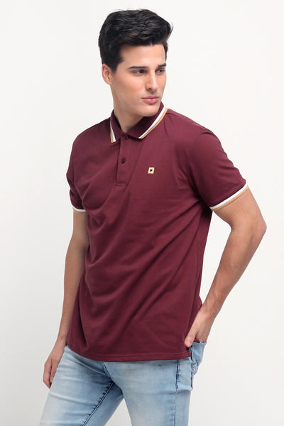 Polo Shirt With Tipping