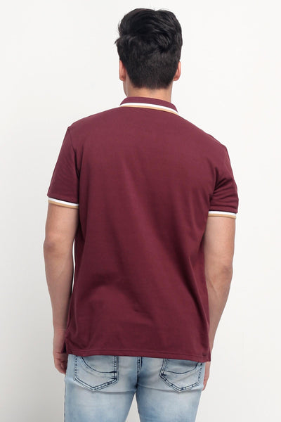 Polo Shirt With Tipping