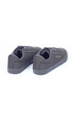 Synthetic Leather Lace-Up Sneakers
