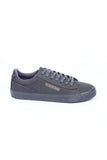 Synthetic Leather Lace-Up Sneakers