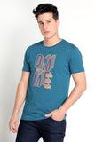 Semi Fit Tee With Graphic Print