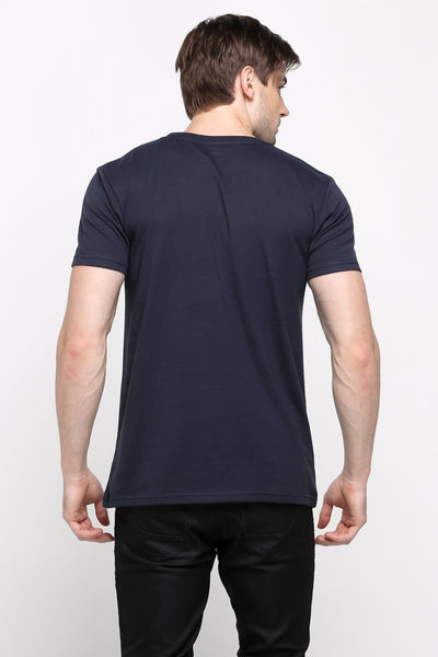 Semi Fit Tee With Graphic Print