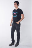 Semi Fit Tee With Graphic Print