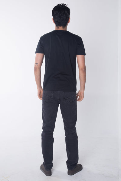 Semi Fit Tee With Graphic Print