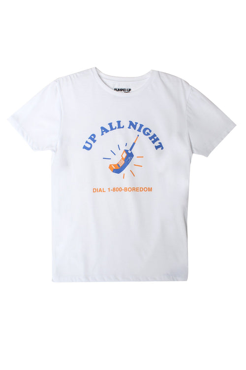 Semi Fit Tee With Graphic Print