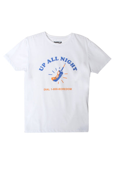 Semi Fit Tee With Graphic Print