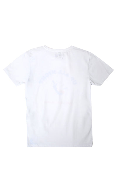 Semi Fit Tee With Graphic Print