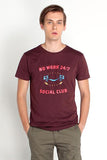 Semi Fit Tee With Graphic Print