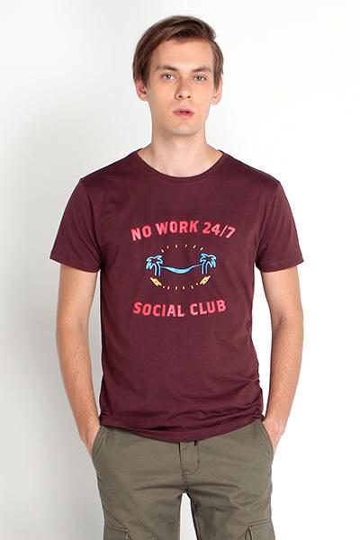 Semi Fit Tee With Graphic Print