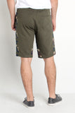 Knit Shorts With Cut And Sew Detail