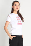 Relaxed Fit Tee With Graphic Print