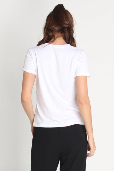 Relaxed Fit Tee With Graphic Print