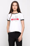 Relaxed Fit Tee With Graphic Print