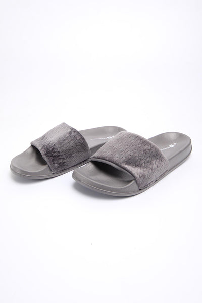 Ladies' Velvet Slides