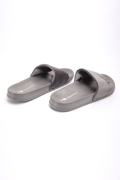 Ladies' Velvet Slides
