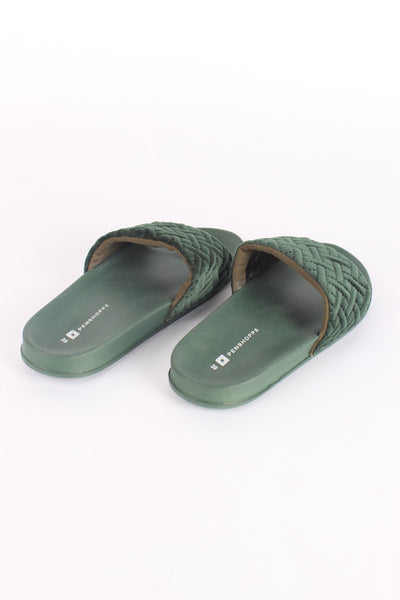 Ladies' Velvet Slides