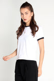 Relaxed Fit Tee With Embroidery