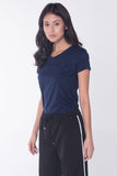 Semi Fit Tee With Pocket Detail