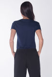 Semi Fit Tee With Pocket Detail