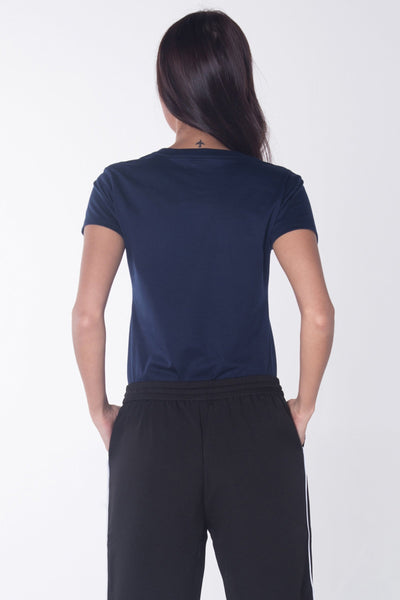 Semi Fit Tee With Pocket Detail