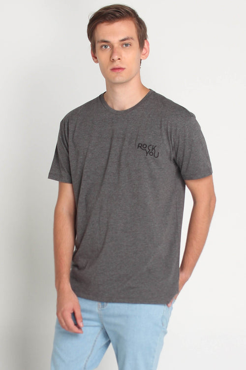 Relaxed Fit Tee With Embroidery
