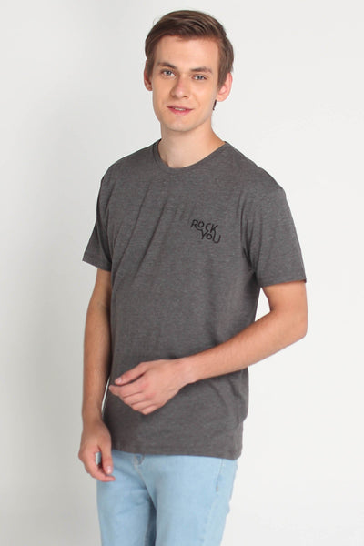 Relaxed Fit Tee With Embroidery