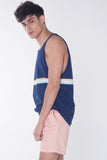 Tank Top With Color Blocking