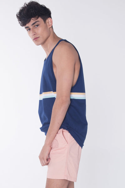 Tank Top With Color Blocking