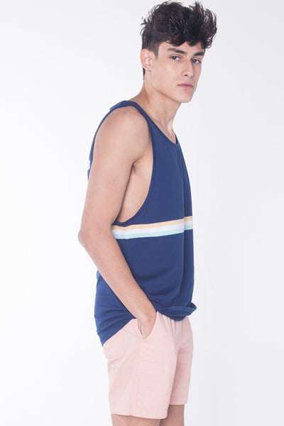 Tank Top With Color Blocking