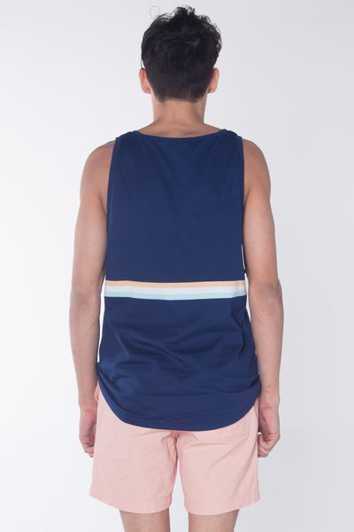 Tank Top With Color Blocking