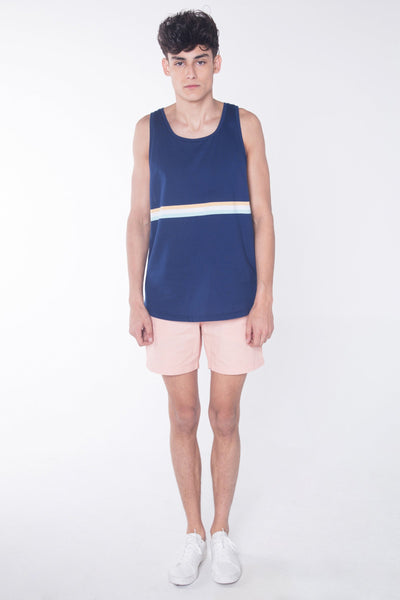 Tank Top With Color Blocking