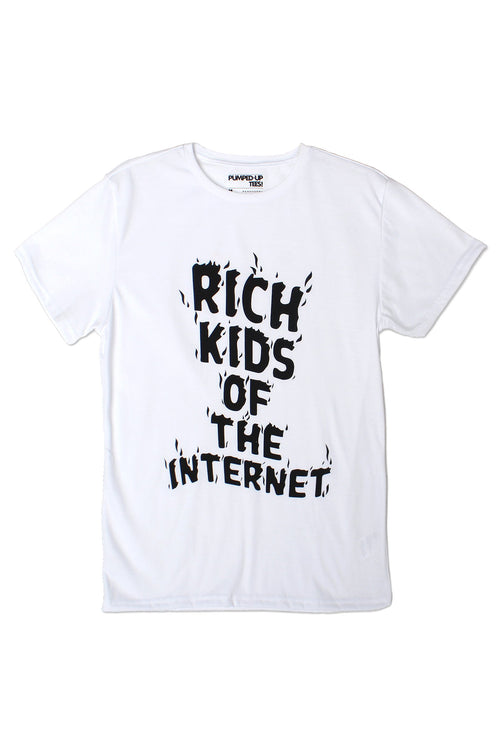 Semi Fit Tee With Graphic Print