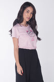 Pumped Up Tee With Graphic Print